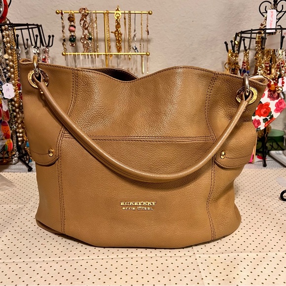 BURBERRY Blue Label leather “hobo style” shoulder bag - Picture 1 of 16